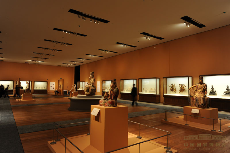 中國(guó)古代佛造像藝術(shù)展展柜設(shè)計(jì)樣式-克里克展柜設(shè)計(jì)制作